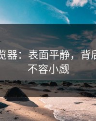 91网浏览器：表面平静，背后的惊喜不容小觑