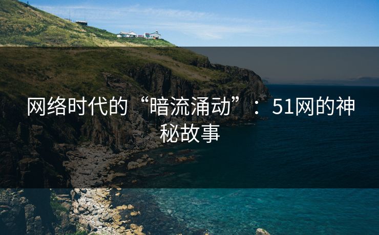 网络时代的“暗流涌动”：51网的神秘故事