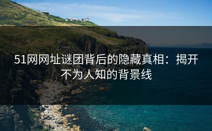 51网网址谜团背后的隐藏真相：揭开不为人知的背景线
