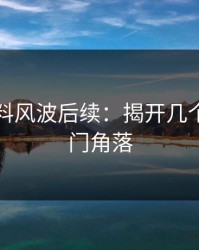 吃瓜爆料风波后续：揭开几个关键冷门角落